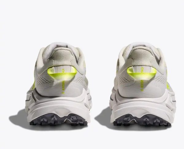 Hoka One One Running Shoes Challenger8 Wide White Neon Citrus