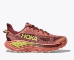 Hoka One One Running Shoes Challenger8 Wide Blush Dark Cedar