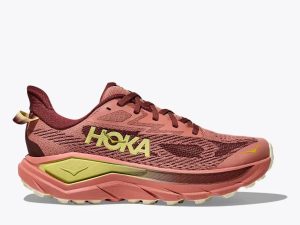 Hoka One One Running Shoes Challenger8 Wide Blush Dark Cedar