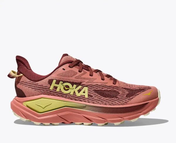 Hoka One One Running Shoes Challenger8 Wide Blush Dark Cedar