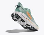 Hoka One One Running Shoes Challenger8 Wide Jade Cosmic Grey