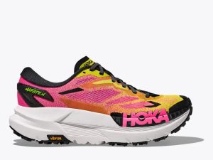 Hoka One One Running Shoes Mafate X Citrus Neon Rose