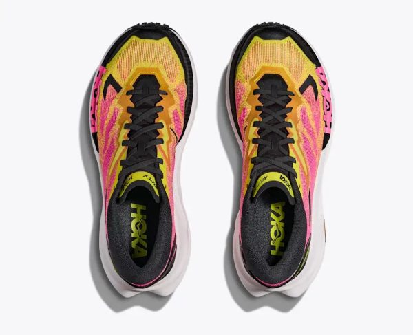 Hoka One One Running Shoes Mafate X Citrus Neon Rose