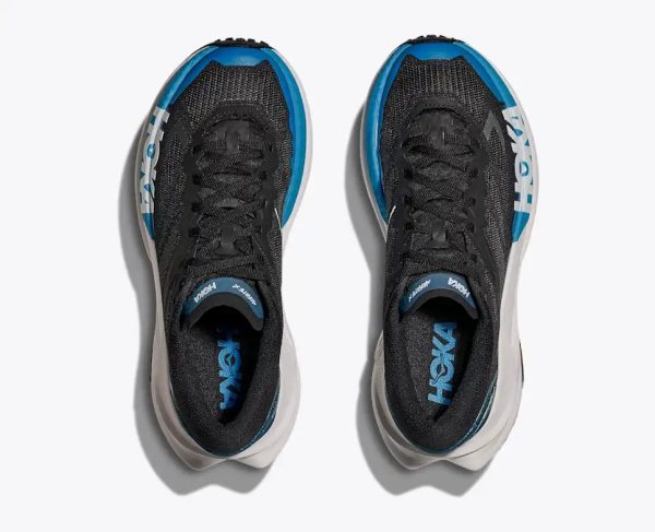 Hoka One One Running Shoes Mafate X Black Skyward Blue