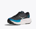 Hoka One One Running Shoes Mafate X Black Skyward Blue