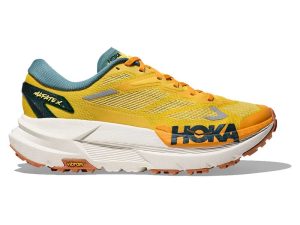 Hoka One One Running Shoes Mafate X Zest Mtn Fog