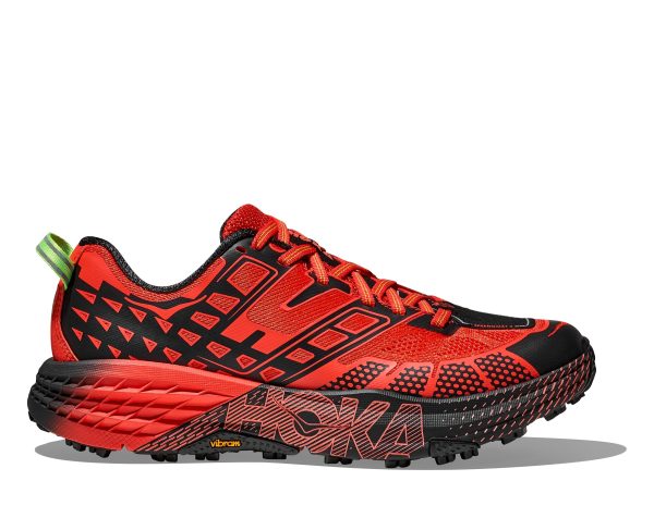 Hoka One One U Speedgoat 2 Tomato Electric Green