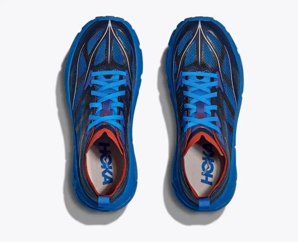 Hoka One One Mafate Speed 4 Lite Electric Cobalt Dry Chili
