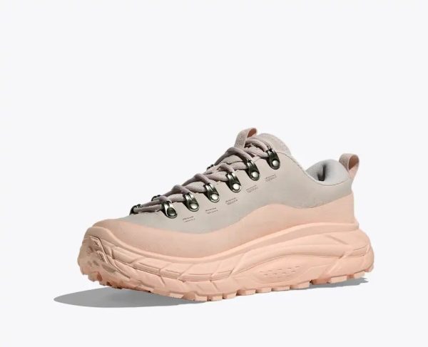 Hoka One One Tor Summit rose cream tangerine glow